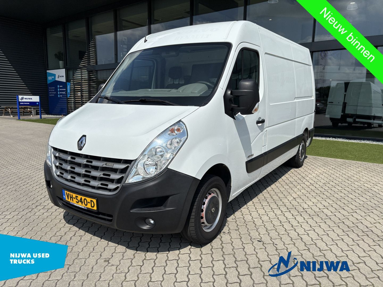 Renault Master T35 125 L2H2 Opstap + Airco Kasten - Kravas mikroautobuss: foto 1 Renault Master T35 125 L2H2 Opstap + Airco Kasten - Kravas mikroautobuss: foto 1