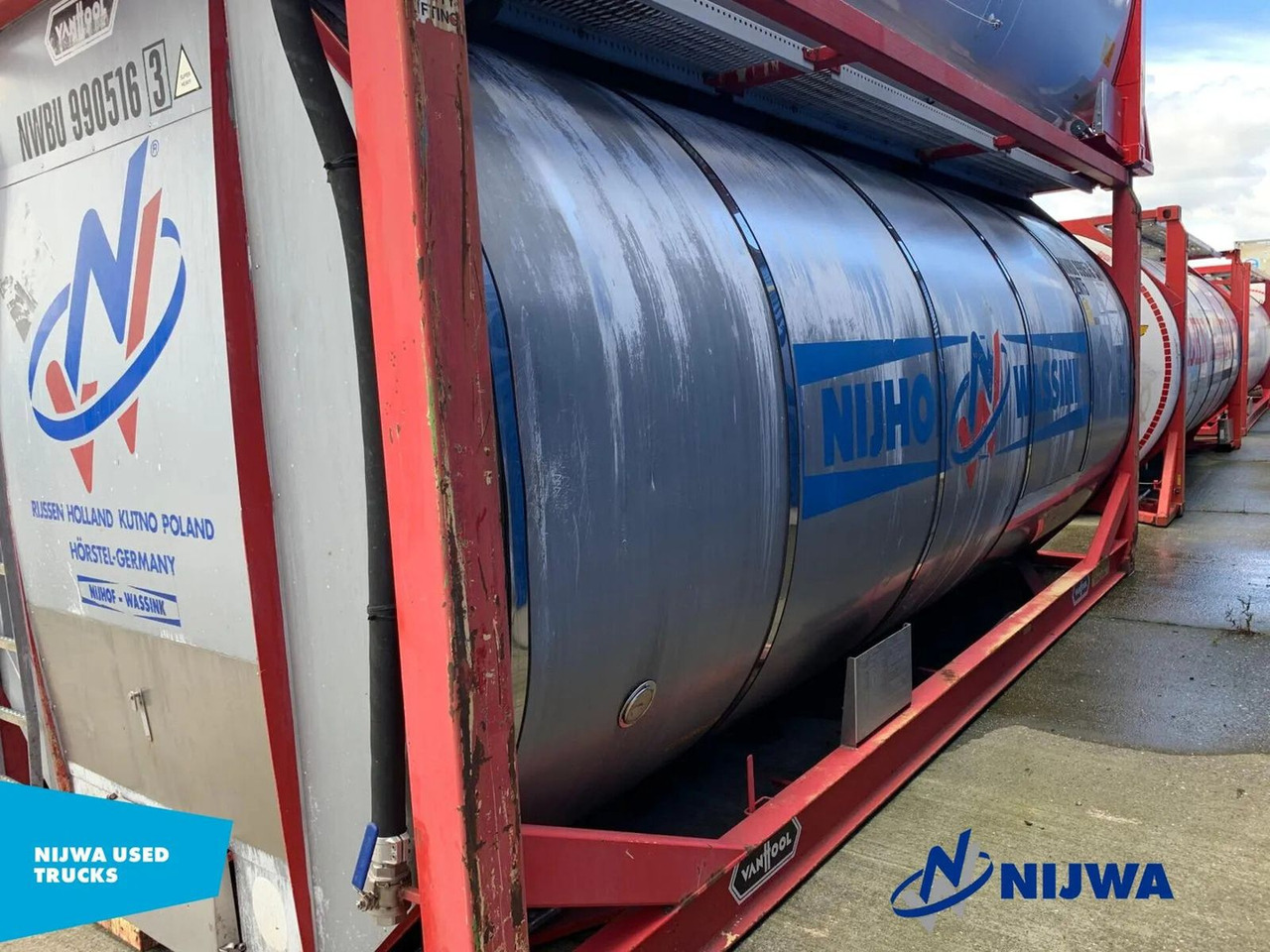 Vanhool TCIS20-27/4 20 FT Container - Non ADR - Tank konteiners: foto 3 Vanhool TCIS20-27/4 20 FT Container - Non ADR - Tank konteiners: foto 3