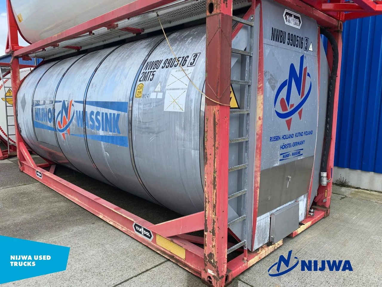 Vanhool TCIS20-27/4 20 FT Container - Non ADR - Tank konteiners: foto 2 Vanhool TCIS20-27/4 20 FT Container - Non ADR - Tank konteiners: foto 2