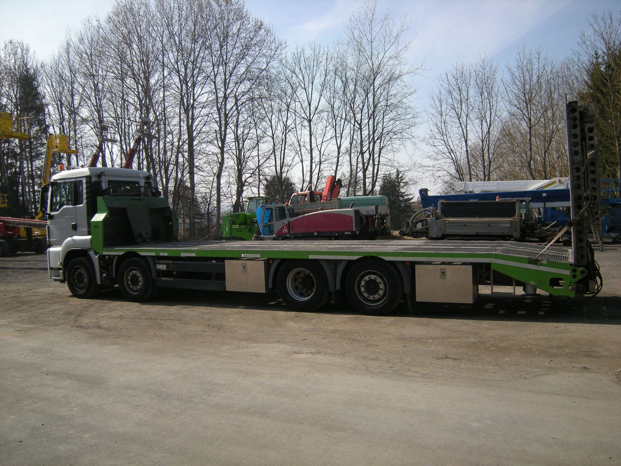 MAN 35.400, Zanner Plateau, Rampen, Winde - Auto evakuators: foto 5 MAN 35.400, Zanner Plateau, Rampen, Winde - Auto evakuators: foto 5