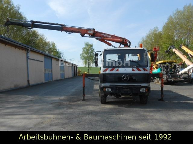 Mercedes-Benz MB 1717 AK Kipper Allrad mit Kran Atlas 100.1 - Kravas automašīna pašizgāzējs, Kravas auto ar manipulatoru: foto 5 Mercedes-Benz MB 1717 AK Kipper Allrad mit Kran Atlas 100.1 - Kravas automašīna pašizgāzējs, Kravas auto ar manipulatoru: foto 5