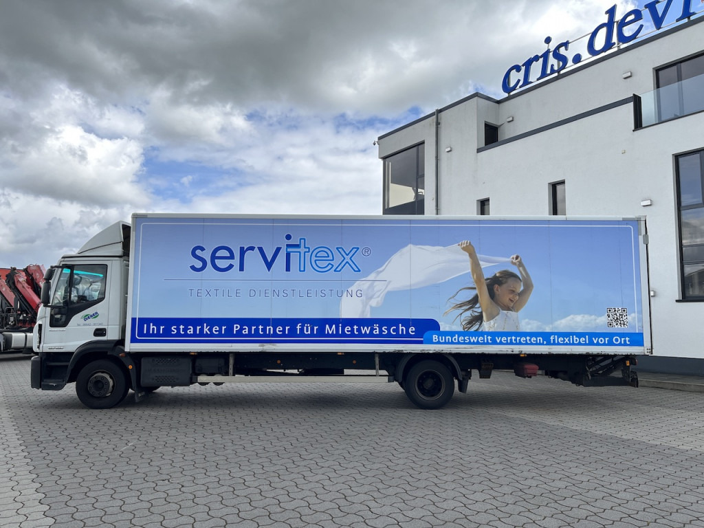 Iveco 120E25 Eurocargo 4x2 Koffer | Ladebordwand - Kravas automašīna ar slēgto virsbūvi: foto 5 Iveco 120E25 Eurocargo 4x2 Koffer | Ladebordwand - Kravas automašīna ar slēgto virsbūvi: foto 5