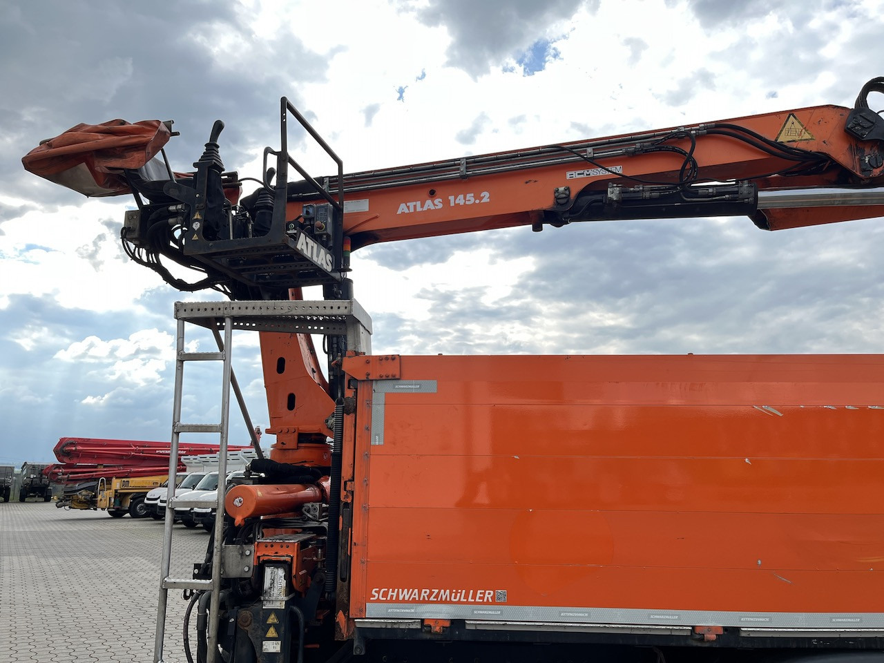MAN TGX 26.480 6x2 Atlas 145.2 Kran Baustoff AHK - Bortu kravas automašīna/ Platforma, Kravas auto ar manipulatoru: foto 5 MAN TGX 26.480 6x2 Atlas 145.2 Kran Baustoff AHK - Bortu kravas automašīna/ Platforma, Kravas auto ar manipulatoru: foto 5