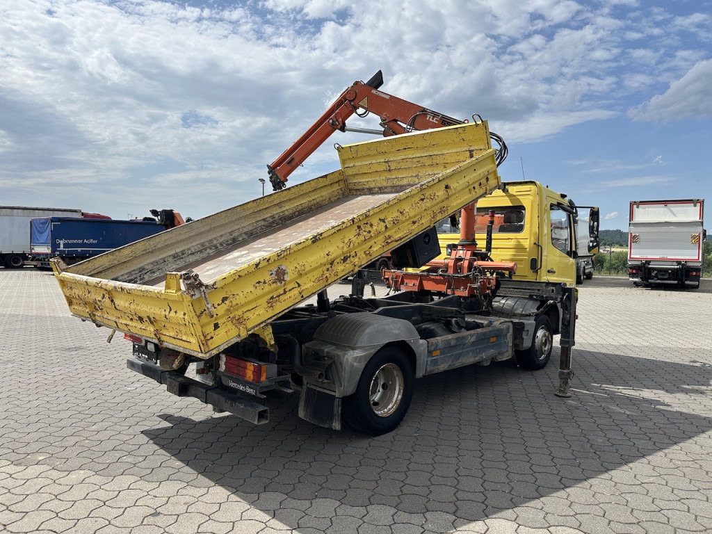Kravas automašīna pašizgāzējs, Kravas auto ar manipulatoru Mercedes-Benz 924 4x2  Meiller Terex   Atlas 65.2 Kran: foto 11