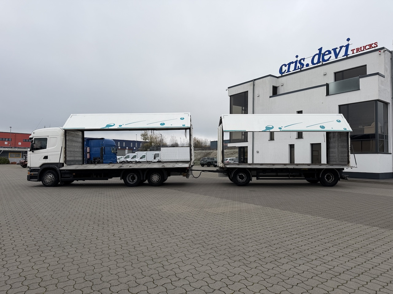 Kravas automašīna ar slēgto virsbūvi Scania R 450 6x2 Geränkezug + Orten Anhänger: foto 8 Kravas automašīna ar slēgto virsbūvi Scania R 450 6x2 Geränkezug + Orten Anhänger: foto 8