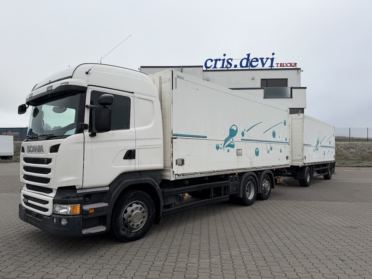 Kravas automašīna ar slēgto virsbūvi Scania R 450 6x2 Geränkezug + Orten Anhänger: foto 15 Kravas automašīna ar slēgto virsbūvi Scania R 450 6x2 Geränkezug + Orten Anhänger: foto 15