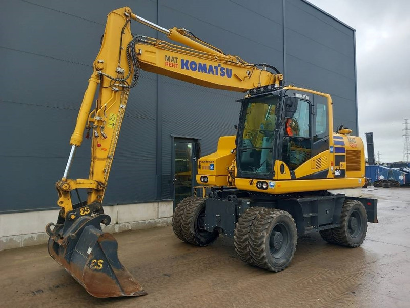 Komatsu PW160-11E0 - Riteņu ekskavators: foto 2 Komatsu PW160-11E0 - Riteņu ekskavators: foto 2