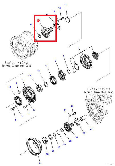 Komatsu WA800-8 SHAFT 42C-13-22520 - Pārnesumkārba - Celtniecības tehnika: foto 2 Komatsu WA800-8 SHAFT 42C-13-22520 - Pārnesumkārba - Celtniecības tehnika: foto 2