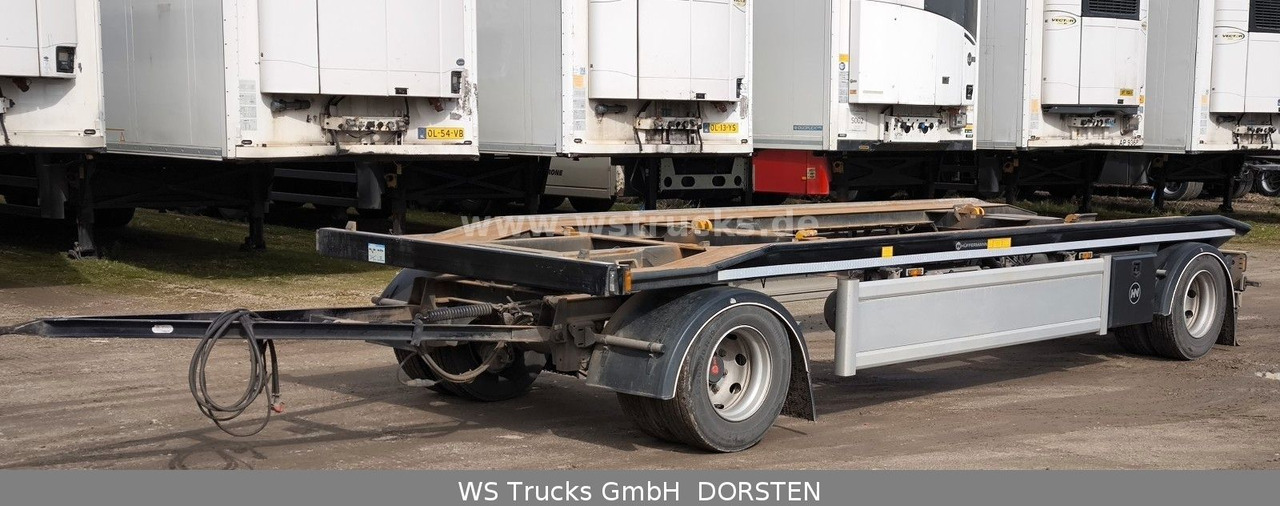 Hüffermann HAR 20.67 Abrollanhänger Doppelbereifung - Multilift/ Būvgružu konteinera piekabe: foto 1 Hüffermann HAR 20.67 Abrollanhänger Doppelbereifung - Multilift/ Būvgružu konteinera piekabe: foto 1