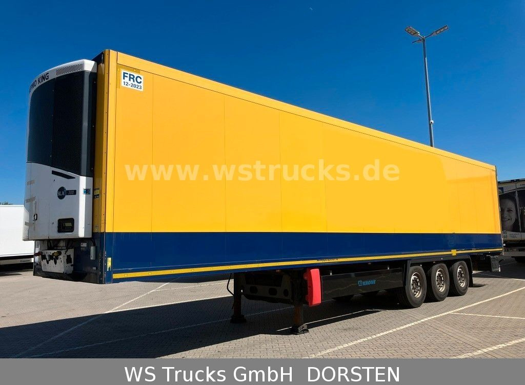 Krone 10x Tiefkühl Thermoking SLX 300 Doppelstock - Puspiekabe slēgtā virsbūve: foto 1 Krone 10x Tiefkühl Thermoking SLX 300 Doppelstock - Puspiekabe slēgtā virsbūve: foto 1