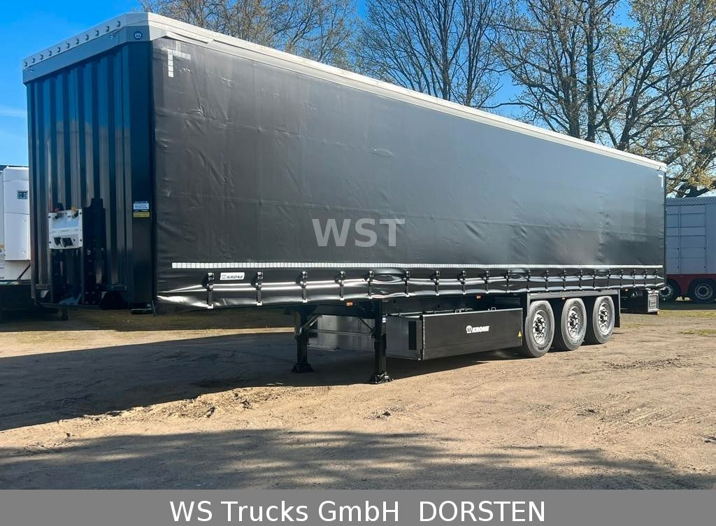 Krone 20x Profiliner Edscha SAF Achsen - Tenta puspiekabe: foto 1 Krone 20x Profiliner Edscha SAF Achsen - Tenta puspiekabe: foto 1