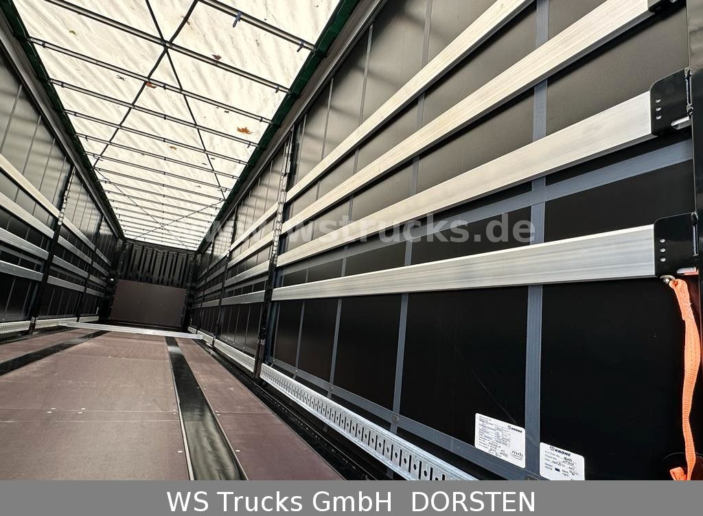 Tenta puspiekabe Krone Planauflieger SDP 27  Edscha SAF Achsen: foto 11