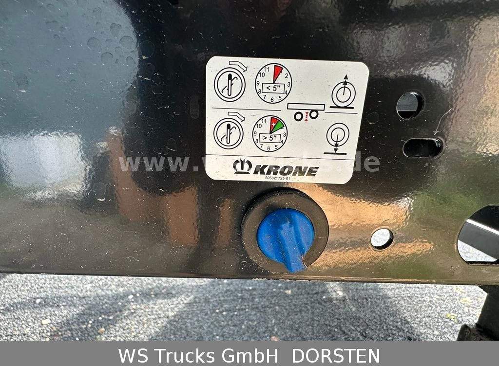 Tenta puspiekabe Krone Planauflieger SDP 27  Edscha SAF Achsen: foto 13