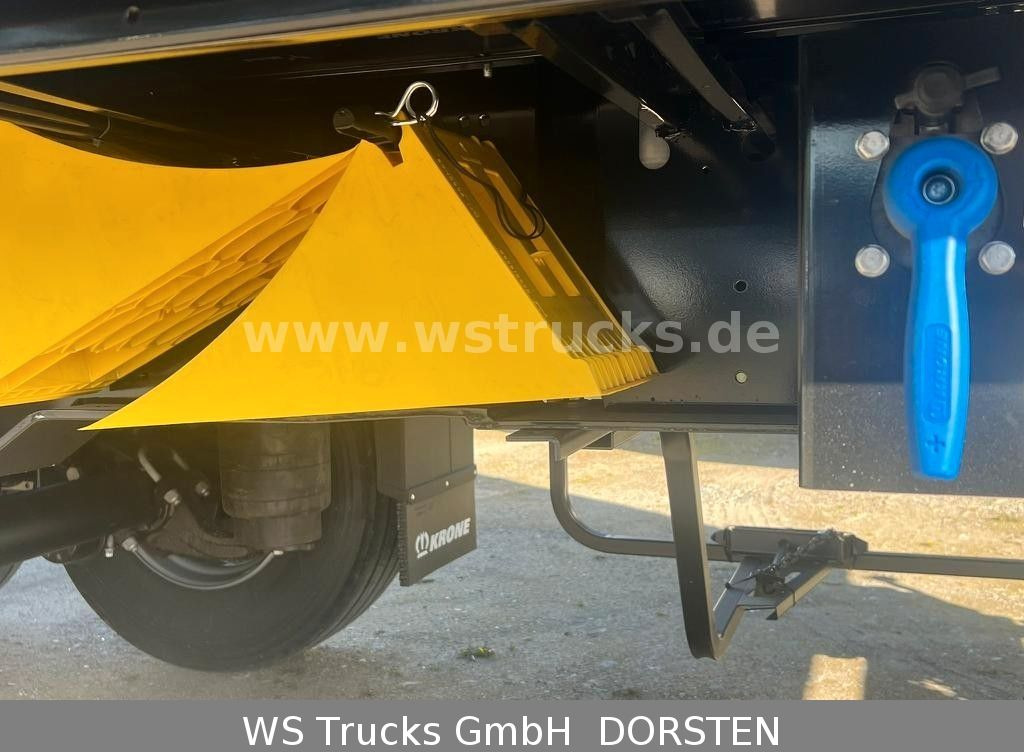 Tenta puspiekabe Krone Planauflieger SDP 27  Edscha SAF Achsen: foto 15