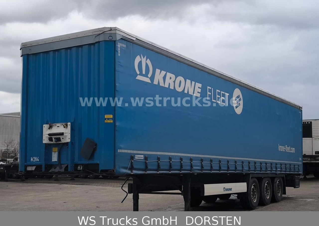 Krone SD 27 Planauflieger mit Edscha | ABS, EBS, XL - Tenta puspiekabe: foto 2 Krone SD 27 Planauflieger mit Edscha | ABS, EBS, XL - Tenta puspiekabe: foto 2
