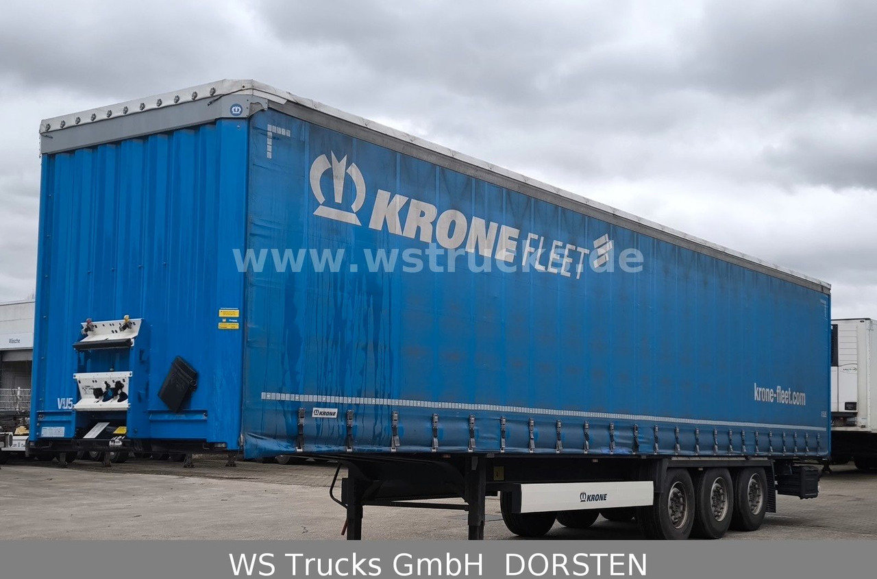 Krone SD 27 Planauflieger mit Edscha | ABS, EBS, XL - Tenta puspiekabe: foto 2 Krone SD 27 Planauflieger mit Edscha | ABS, EBS, XL - Tenta puspiekabe: foto 2