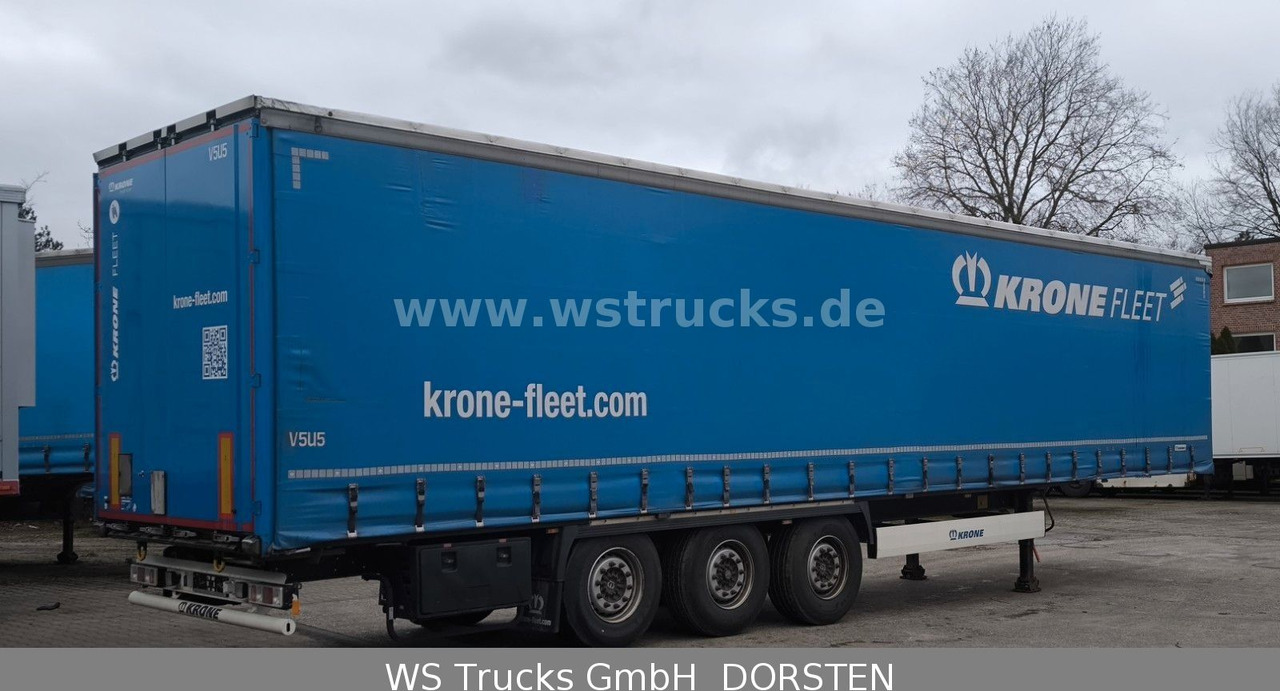 Krone SD 27 Planauflieger mit Edscha | ABS, EBS, XL - Tenta puspiekabe: foto 5 Krone SD 27 Planauflieger mit Edscha | ABS, EBS, XL - Tenta puspiekabe: foto 5