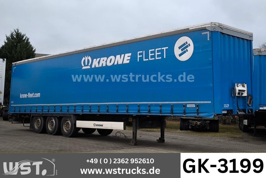 Krone SD 27 Planauflieger mit Edscha | ABS, EBS, XL - Tenta puspiekabe: foto 1 Krone SD 27 Planauflieger mit Edscha | ABS, EBS, XL - Tenta puspiekabe: foto 1