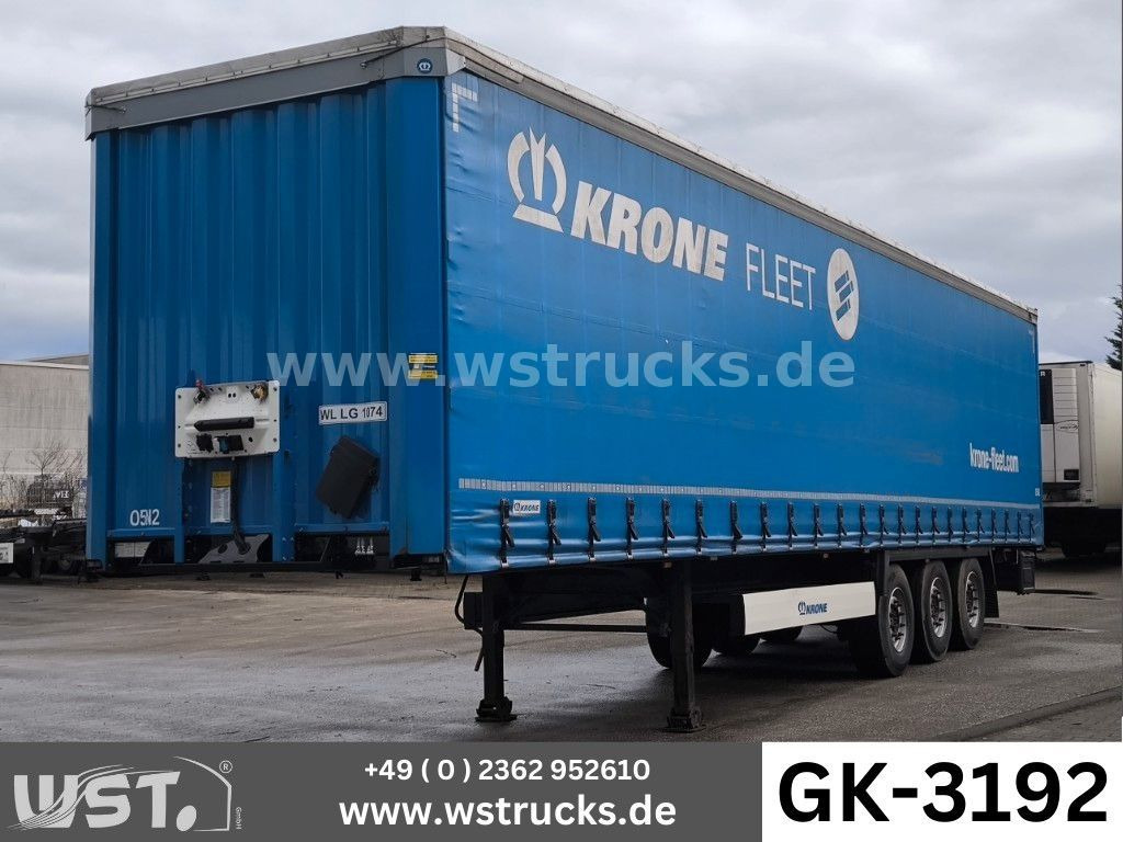 Krone SD 27 Planauflieger mit Edscha | ABS, EBS, XL - Tenta puspiekabe: foto 1 Krone SD 27 Planauflieger mit Edscha | ABS, EBS, XL - Tenta puspiekabe: foto 1