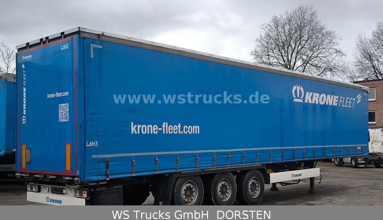 Krone SD 27 Planauflieger mit Edscha | ABS, EBS, XL - Tenta puspiekabe: foto 5 Krone SD 27 Planauflieger mit Edscha | ABS, EBS, XL - Tenta puspiekabe: foto 5