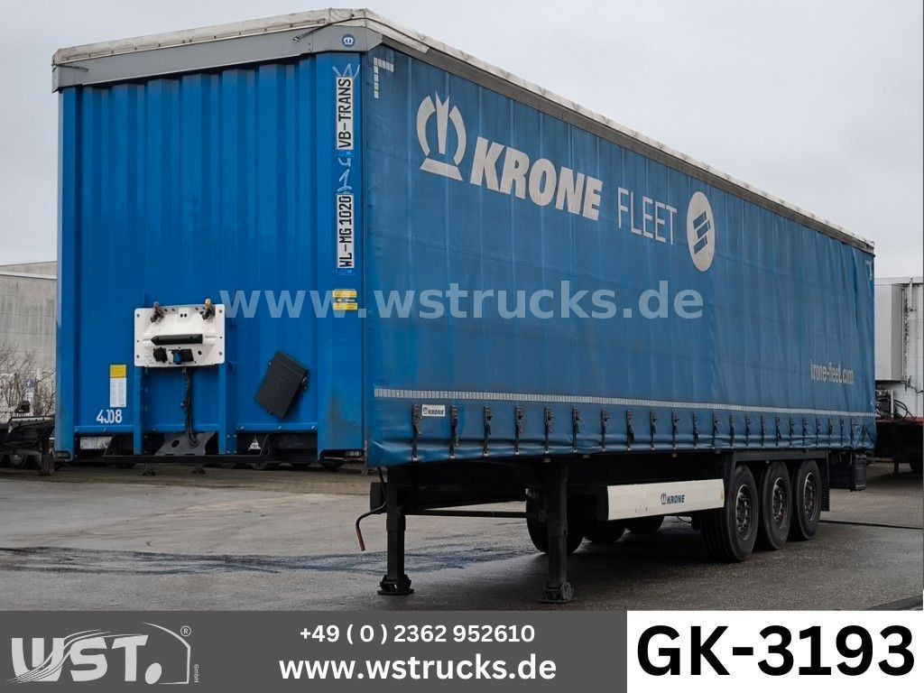 Krone SD 27 Planauflieger mit Edscha | ABS, EBS, XL - Tenta puspiekabe: foto 1 Krone SD 27 Planauflieger mit Edscha | ABS, EBS, XL - Tenta puspiekabe: foto 1