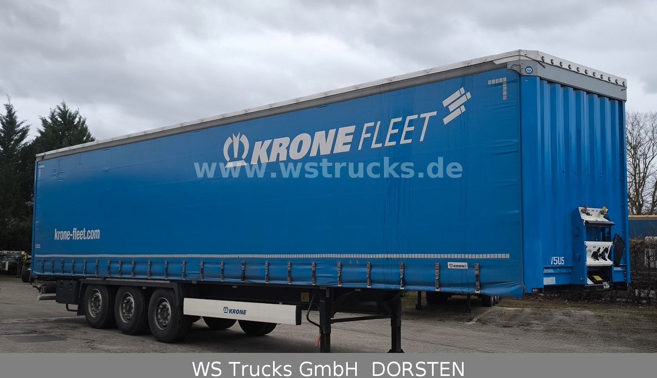 Krone SD 27 Planauflieger mit Edscha | ABS, EBS, XL - Tenta puspiekabe: foto 4 Krone SD 27 Planauflieger mit Edscha | ABS, EBS, XL - Tenta puspiekabe: foto 4