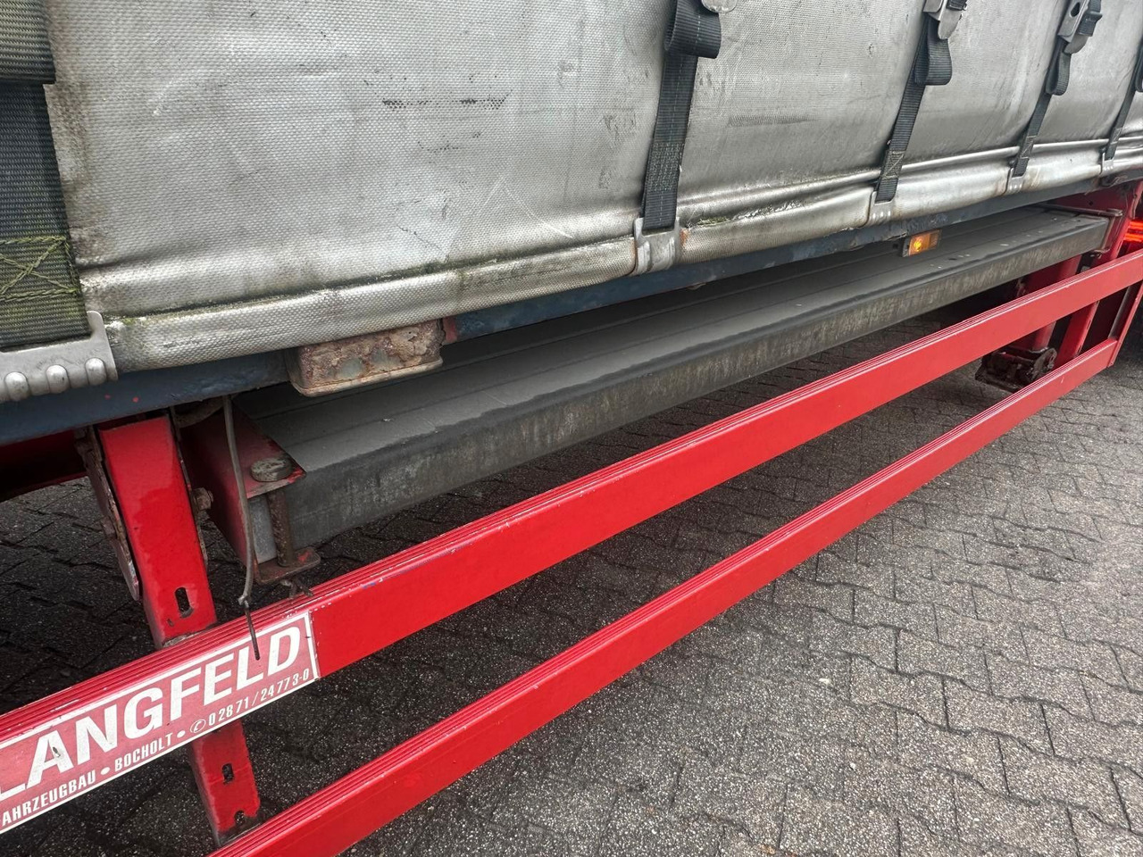 Tenta puspiekabe Krone SDP27   Profiliner Edscher  XL , SAF Scheibenbre: foto 10