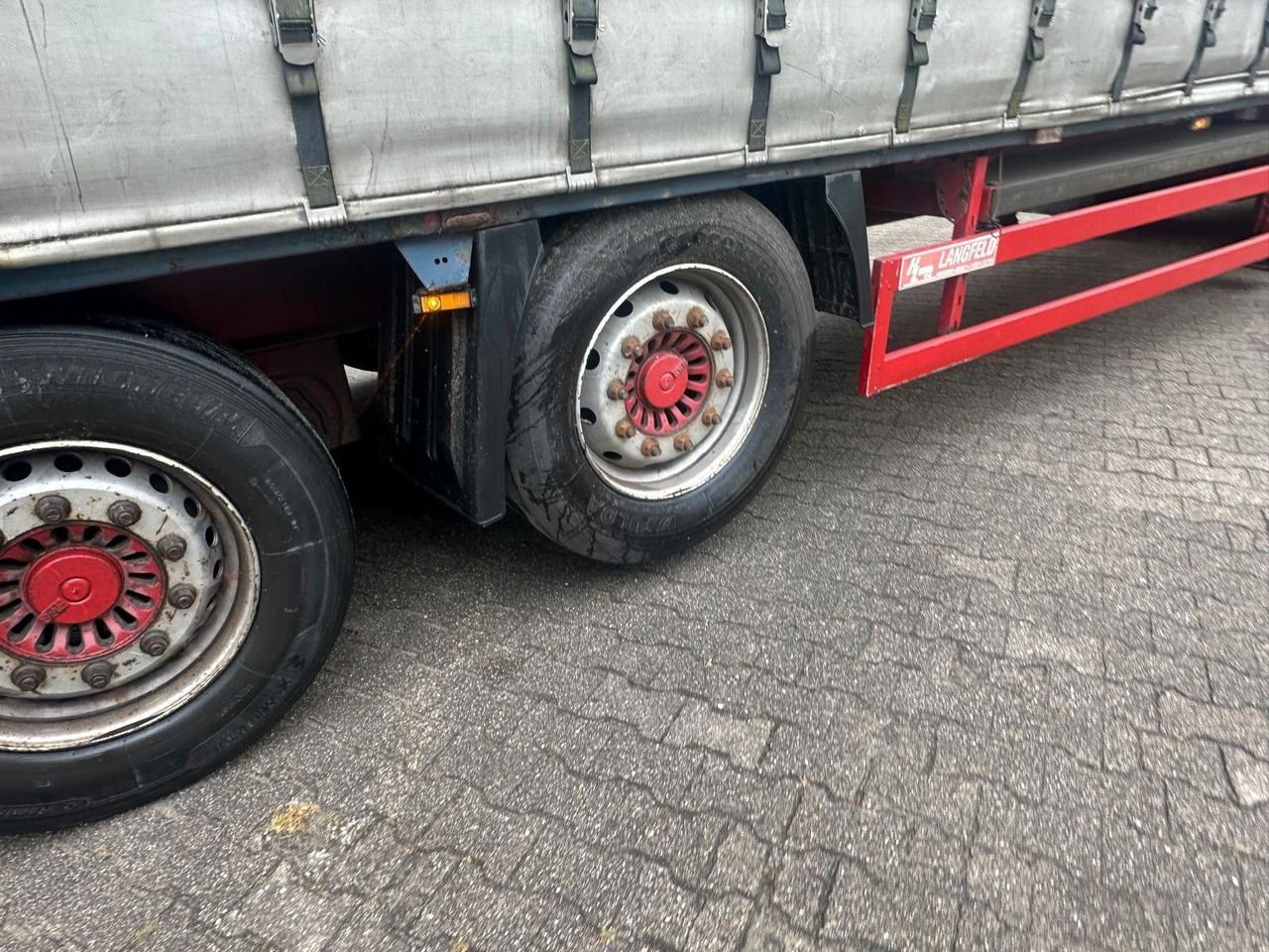 Tenta puspiekabe Krone SDP27   Profiliner Edscher  XL , SAF Scheibenbre: foto 11