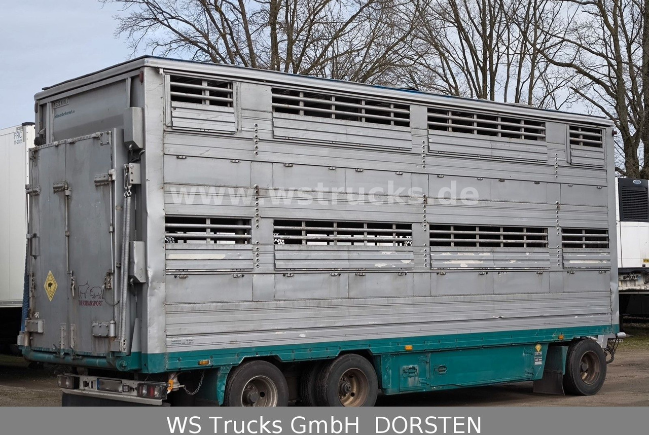 Pezzaioli 2 Stock RBA31F ausfahrbares Dach Viehanhänger - Piekabe dzīvnieku pārvadāšanai: foto 3 Pezzaioli 2 Stock RBA31F ausfahrbares Dach Viehanhänger - Piekabe dzīvnieku pārvadāšanai: foto 3