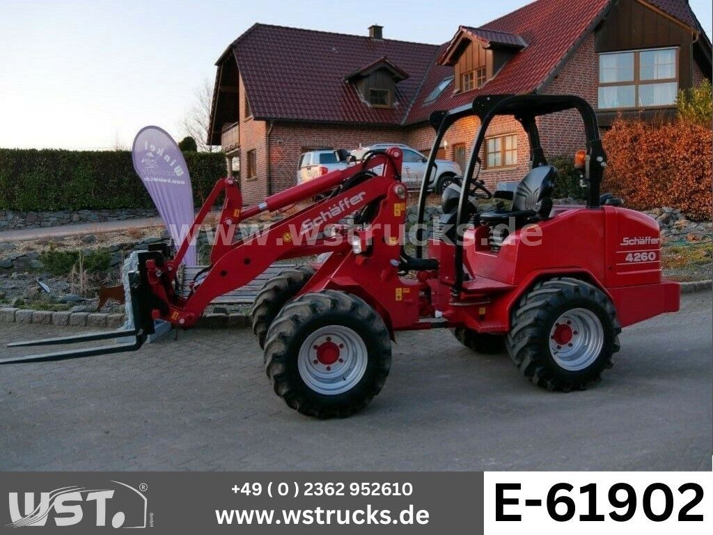 Schäffer 4260 Neuwertig Typ L-H - Mini iekrāvējs: foto 1 Schäffer 4260 Neuwertig Typ L-H - Mini iekrāvējs: foto 1