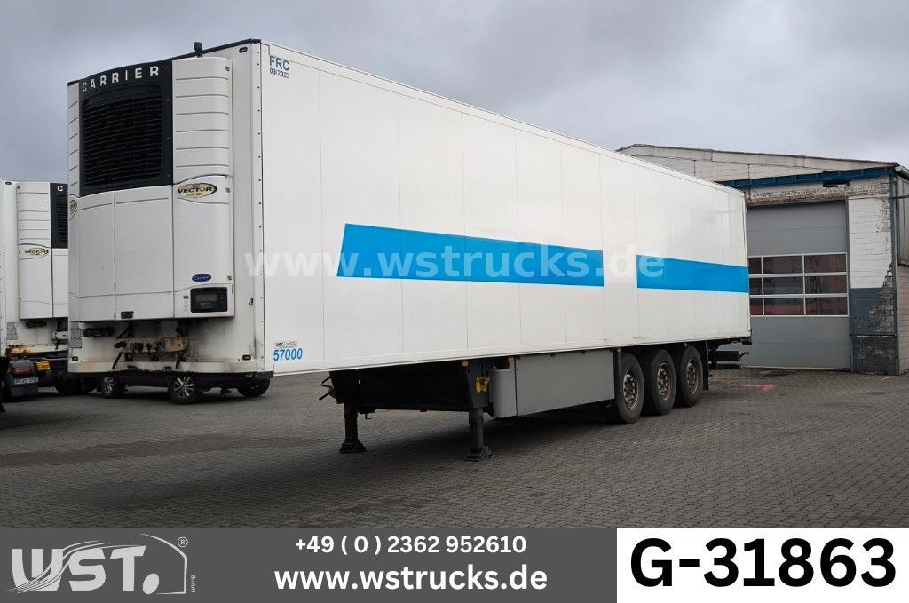 Schmitz Cargobull SKO 24 Kühlauflieger | Rohrbahn Vector 1850Mt - Puspiekabe slēgtā virsbūve: foto 1 Schmitz Cargobull SKO 24 Kühlauflieger | Rohrbahn Vector 1850Mt - Puspiekabe slēgtā virsbūve: foto 1