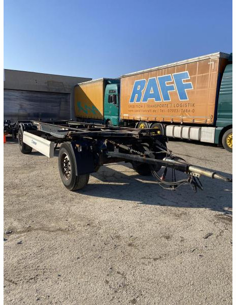 Krone 2- Achs Lafette !! HU/ TÜV NEU !! 2- Achs Lafette !! HU/ TÜV NEU !! - Piekabe noņemamā virsbūve/ Konteineru vedējs: foto 4 Krone 2- Achs Lafette !! HU/ TÜV NEU !! 2- Achs Lafette !! HU/ TÜV NEU !! - Piekabe noņemamā virsbūve/ Konteineru vedējs: foto 4