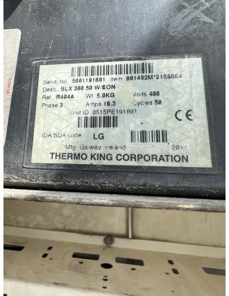 Puspiekabe refrižerators Krone Cool Liner Steel Cool Liner Steel 2-Achs Tiefkühl TK SLX 200: foto 17