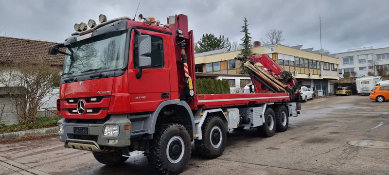 Mercedes-Benz AK 8X8 FASSI 660 EINZELBER SEILWINDE - Kravas auto ar manipulatoru: foto 3 Mercedes-Benz AK 8X8 FASSI 660 EINZELBER SEILWINDE - Kravas auto ar manipulatoru: foto 3