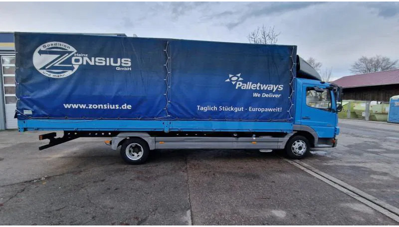 Jaunā Furgons ar tentu Mercedes-Benz blatt 7m Pritsche E5 Klima Schalter: foto 6