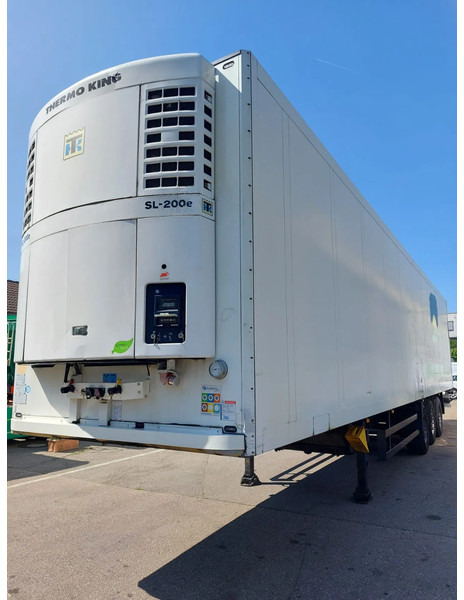 Schmitz Cargobull SKO 24 Tiefkühl SANH + TK SL 200e-50 - Puspiekabe refrižerators: foto 1 Schmitz Cargobull SKO 24 Tiefkühl SANH + TK SL 200e-50 - Puspiekabe refrižerators: foto 1