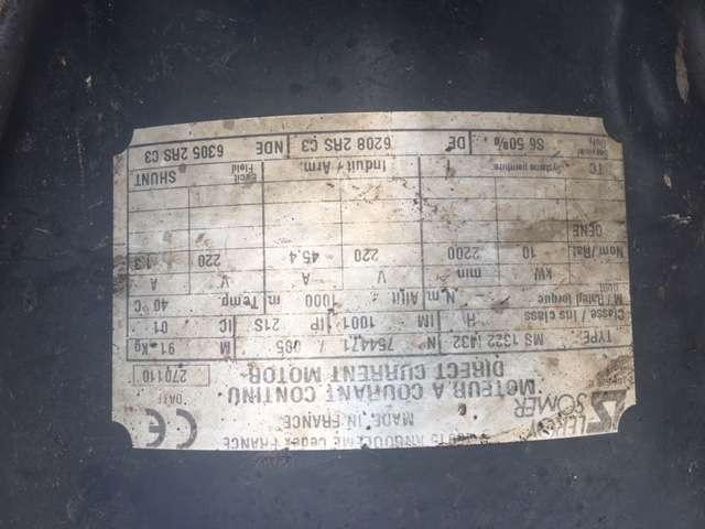 LEROY SOMER Génératrice Electroaimant - MS 1322 M32 - Celtniecības maisītājs: foto 2 LEROY SOMER Génératrice Electroaimant - MS 1322 M32 - Celtniecības maisītājs: foto 2