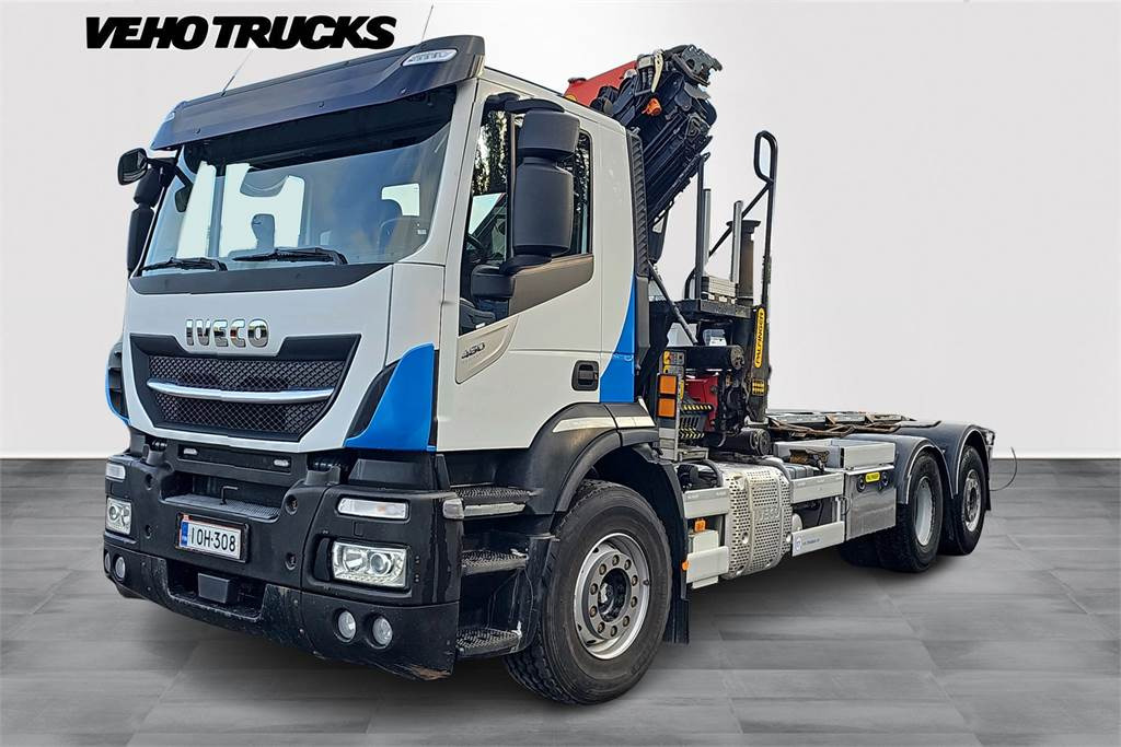 Iveco Stralis 480 - Kravas auto ar manipulatoru: foto 1 Iveco Stralis 480 - Kravas auto ar manipulatoru: foto 1