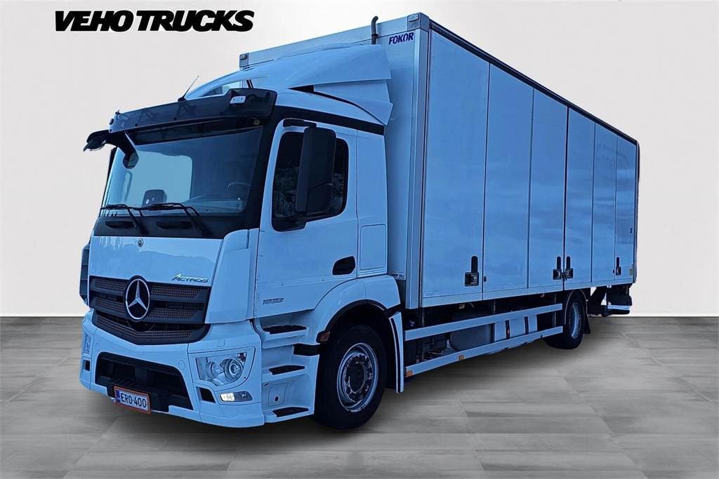 Mercedes-Benz ACTROS 5 1832 LNR 4x2 8,5n Fokor Ksa-umpikori - Kravas automašīna ar slēgto virsbūvi: foto 1 Mercedes-Benz ACTROS 5 1832 LNR 4x2 8,5n Fokor Ksa-umpikori - Kravas automašīna ar slēgto virsbūvi: foto 1