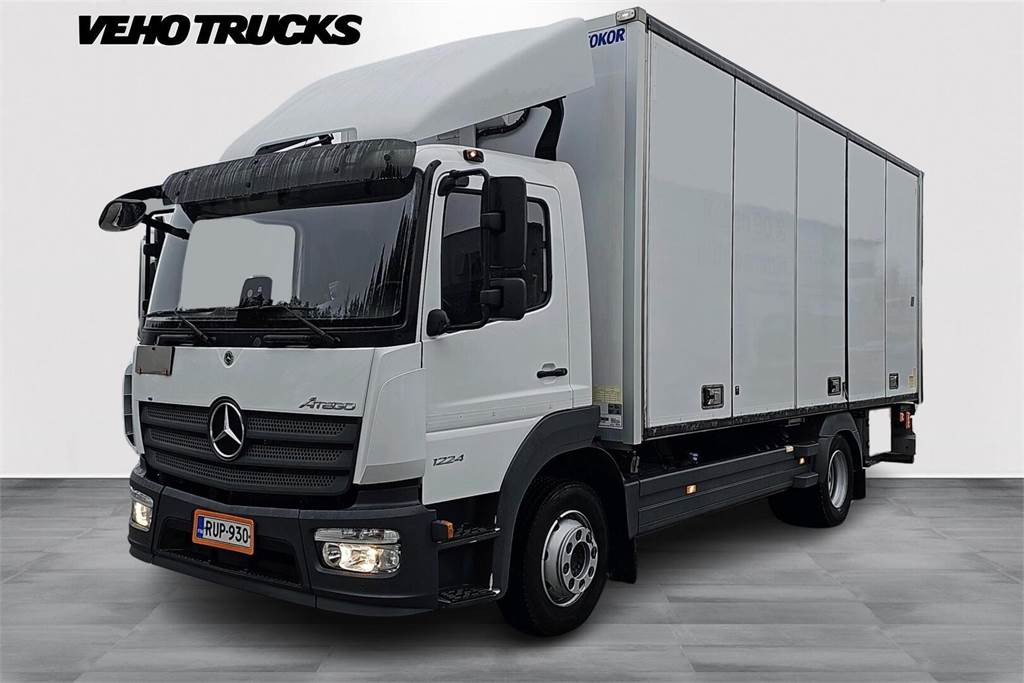 Mercedes-Benz Atego 1224L UMPIKORI + PL - Kravas automašīna ar slēgto virsbūvi: foto 1 Mercedes-Benz Atego 1224L UMPIKORI + PL - Kravas automašīna ar slēgto virsbūvi: foto 1