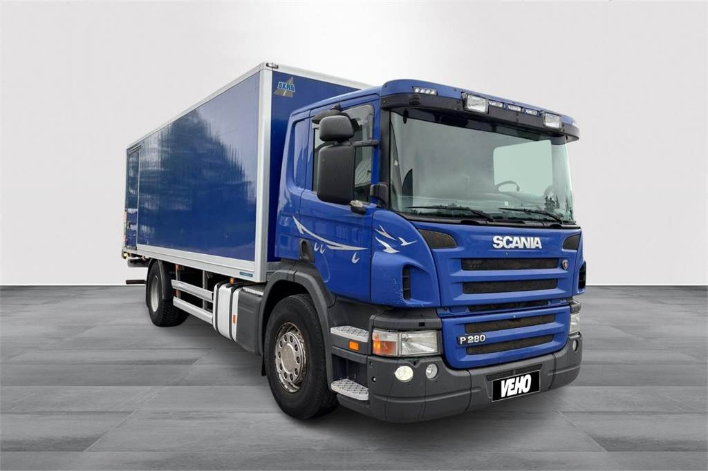 Scania P280 4x2 umpikori - Kravas automašīna ar slēgto virsbūvi: foto 2 Scania P280 4x2 umpikori - Kravas automašīna ar slēgto virsbūvi: foto 2