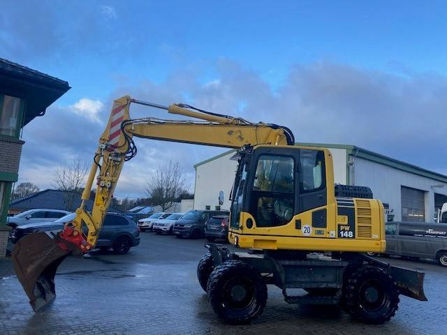 Komatsu PW 148-8 MIETE / RENTAL (12005295) - Riteņu ekskavators: foto 1 Komatsu PW 148-8 MIETE / RENTAL (12005295) - Riteņu ekskavators: foto 1