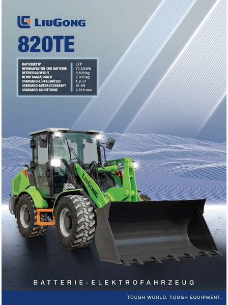 LIUGONG 820 TE vollelektrisch, MIETE / RENTAL (12005253) - Riteņu iekrāvējs: foto 2 LIUGONG 820 TE vollelektrisch, MIETE / RENTAL (12005253) - Riteņu iekrāvējs: foto 2