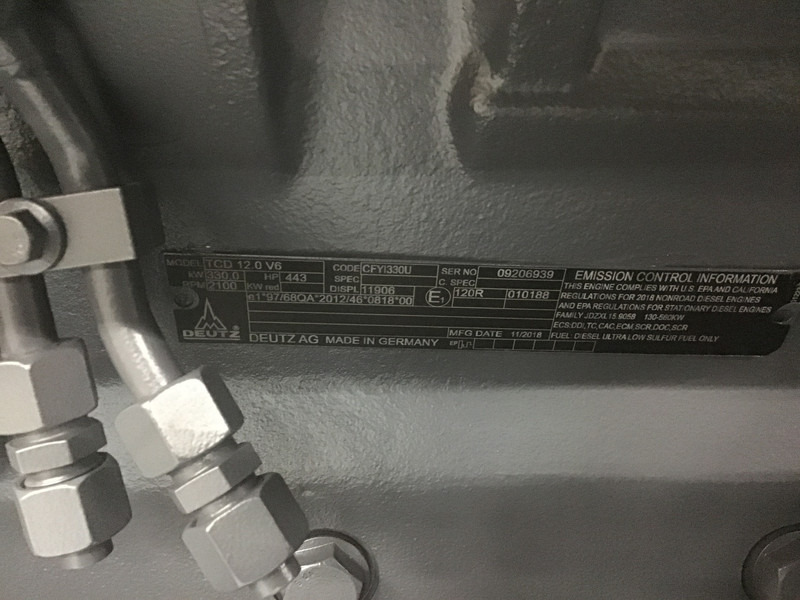 Deutz TCD12.0 V6 NEW - Celtniecības tehnika: foto 5 Deutz TCD12.0 V6 NEW - Celtniecības tehnika: foto 5