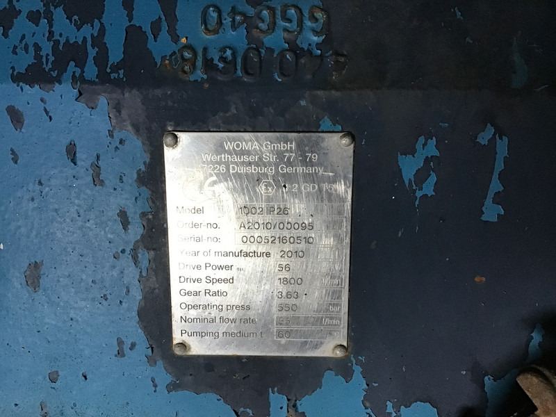 Ford 2714E POMP 550 BAR USED - Ūdens sūknis: foto 4 Ford 2714E POMP 550 BAR USED - Ūdens sūknis: foto 4