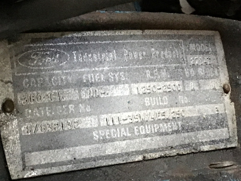 Ford 2714E POMP 550 BAR USED - Ūdens sūknis: foto 5 Ford 2714E POMP 550 BAR USED - Ūdens sūknis: foto 5