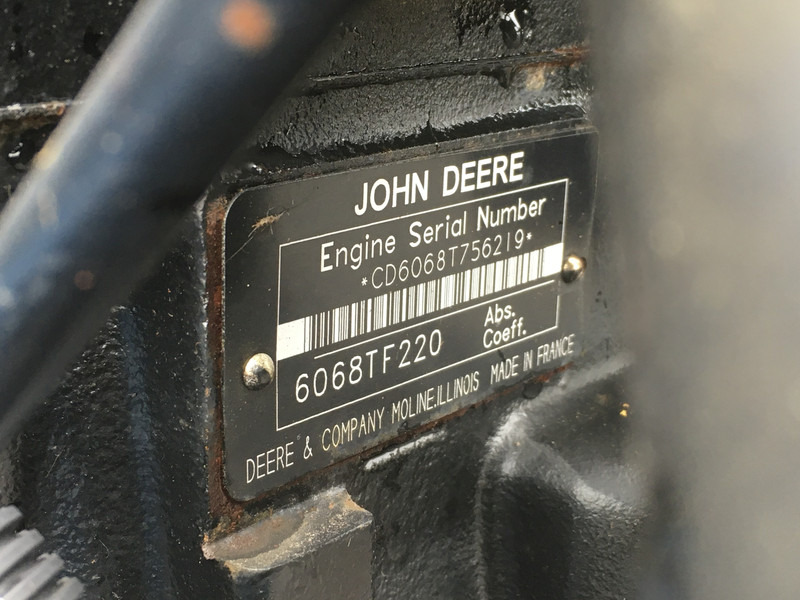 Elektroģenerators John Deere 6068TF220 GENERATOR 120 KVA USED: foto 7
