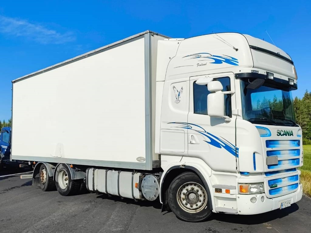 Scania R 480 - Kravas automašīna ar slēgto virsbūvi: foto 2 Scania R 480 - Kravas automašīna ar slēgto virsbūvi: foto 2