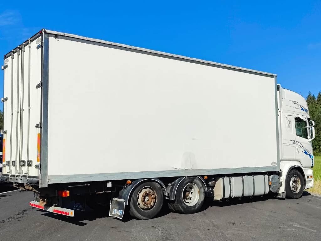 Scania R 480 - Kravas automašīna ar slēgto virsbūvi: foto 4 Scania R 480 - Kravas automašīna ar slēgto virsbūvi: foto 4