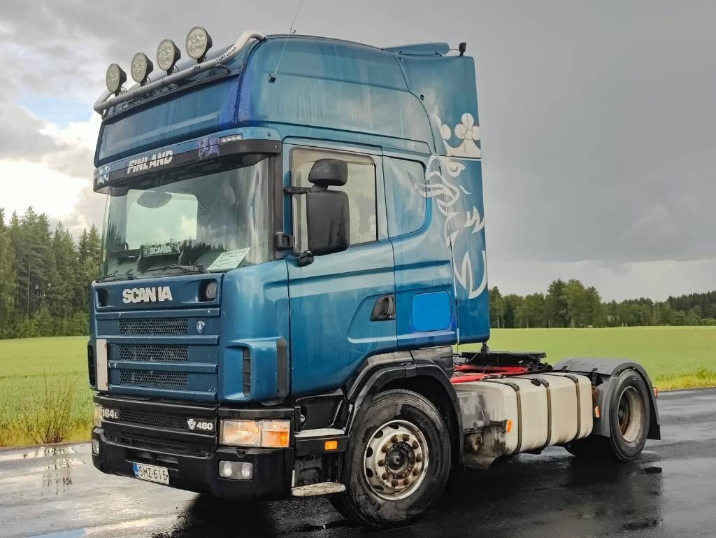 Scania R 164 - Vilcējs: foto 1 Scania R 164 - Vilcējs: foto 1